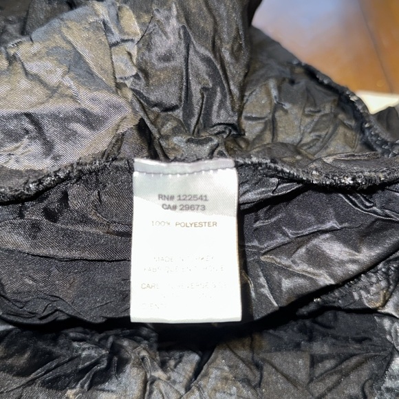 KOZAN Black Oversized Boxy Short Sleeve Blouse - Picture 6 of 8